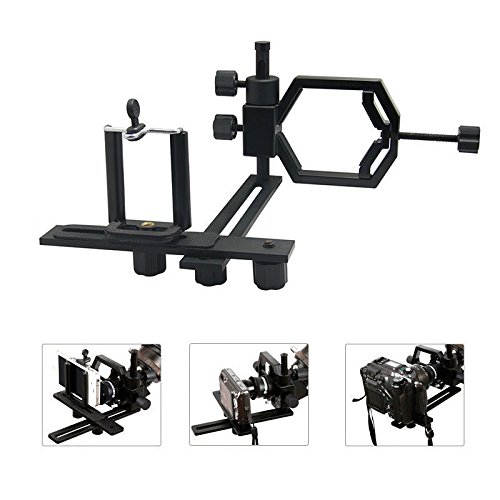 Vizzlema 1,25 Vollmetall-Universal-Kamera-Adapter Handy-Zielfernrohrhalterung fÃ¼r Teleskop, Spektive, Monoskop und Fernglas (350g)