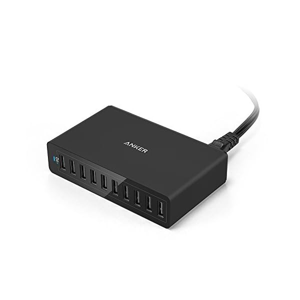 Anker PowerPort 10 (60W 10-Port USB Ladegerät)
