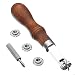 Produktbild GOZAR LEDer Werkzeuge Nähmaschine LEDer Handwerk Werkzeuge Lock Ahle Gewinde Über Stitching Wheel Tool