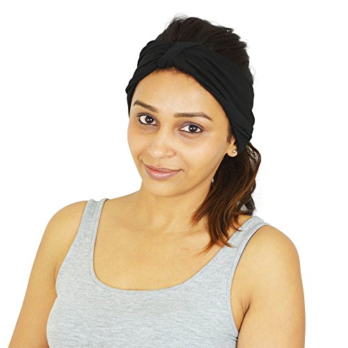 Vincha Deportiva NimNik para Crossfit, Yoga, Pilates y Gimnasio, Algodón Antideslizante y Absorbente de Sudor y Humedad; Vincha para Hombres y Mujeres. Bandana, Pasamontañas, Cinta de Cabello Unisex