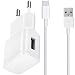 Produktbild USB Typ C Ladekabel SET 2in1 Datenkabel Verbindungskabel inkl. Ladegerät Netzstecker