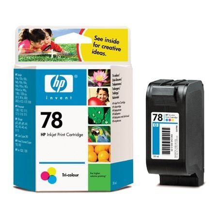 Preisvergleich Produktbild HP C6578DE Tintenpatrone Nr. 78 mehrfarbig (560 Seiten)