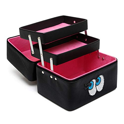 Preisvergleich Produktbild CCHM Professionelle kosmetische Fall-Künstler-Schönheits-Kasten-Fri...