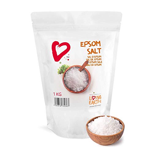 2 KG Bolsa | Living Earth Sulfato de Magnesio (Sales de Epsom)