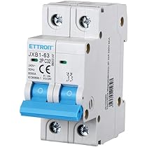 Interruttore Magnetotermico Differenziale ETTROIT - 1P+N 240V 30mA 6KA 32A, Per Quadri Elettrici