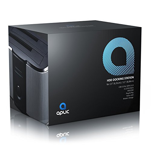 USB 3.0 Offline Klon Dockingstation SATA 6Gb inkl. UASP-Unterstützung | optimiert für HDD/SSD Festplatte, 2,5″ und 3,5″, 2,5 und 3,5 Zoll (SATA I / II / III) mit Offline Klon-Funktion | UASP Turbo Unterstützung - 4