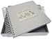 White Cotton Cards New Baby, Card & Memory Book, Silver Toys