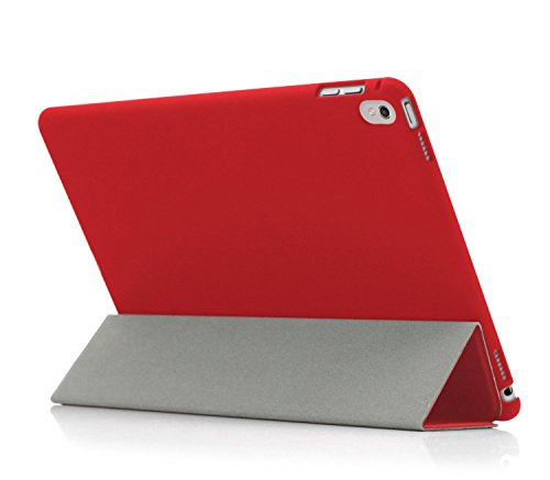 KHOMO iPad Pro 9.7 Zoll Hülle Case Rot Rotes Gehäuse mit doppelten Schutz ultra dünn und leicht, Smart Cover Schutzhülle fur das Neue Apple iPad Pro 9.7 – Dual Red - 5