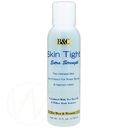 B&C Skin Tight Extra Strength The ultimate Skin Care Product For Razor Bumps & Ingrown Hairs 118ml