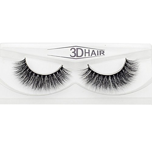 Blue Vessel Luxuriöse 1 Pair 3D Falsche Wimpern Kreuz Natürliche Lange Augen Wimpern Make-up