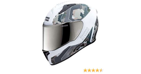 Studds Helmet Thunder D5 with Mirror 