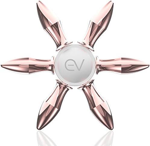 Eving Hands Fidget Spinner Ultra Fast Ceramic Bearings Good EDC Toy for Giving Up Smoking, Boredom, ADD and ADHD Adults &amp; Kids about 3~5mins Spin Time - Rose Gold