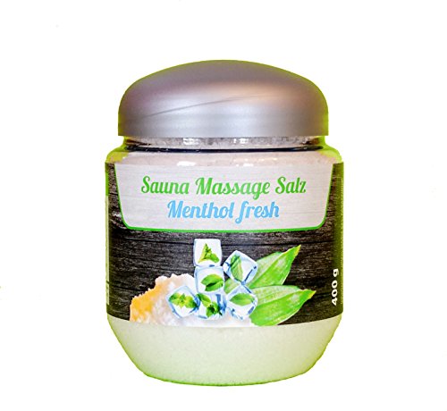 Preisvergleich Produktbild Sauna Dusch und Peeling Salz (Menthol fresh)