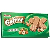 &Uuml;LKER Fındık Aromalı Gofret, 220 Gr