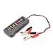 Produktbild QX3012 Portable 12 Volt LED Digital Batterie/Alternator Tester Autobatterie Tester mit Klemmen und Leuchtanzeigen