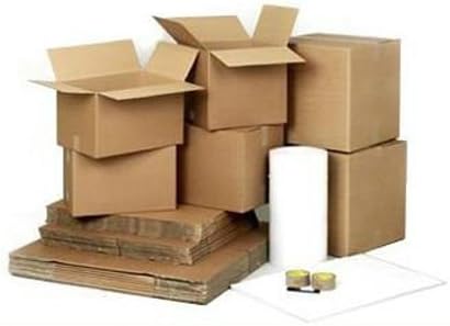 Large Cardboard Box House Moving Removal Packing Kit inc 40 new boxes, bubble wrap, refuse sacks, tape, pen
