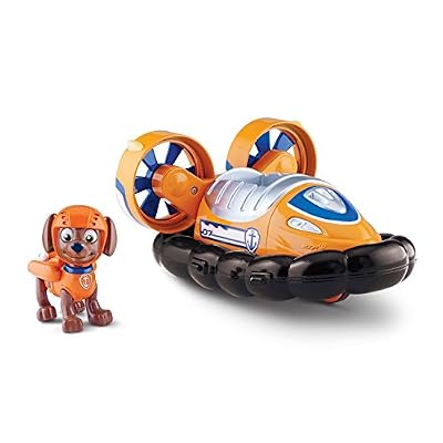 Paw Patrol – Zuma et son Aéroglisseur – Figurine et Véhicule