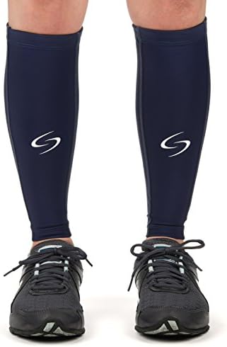 Starwood Sports Calf Compression Sleeves - Compression Leg Sleeves (1 Pair) / Calf Guards for Running, Cycling, Basketball & CrossFit โ Premium Compression Support Stockings for Women and Men