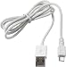 Produktbild Smartfox 2in1 Micro-USB Datenkabel für Samsung Galaxy S5 / S4 / S3 / S3 Mini / S3 LTE / S2 / S2 Plus / Ace / Ace 2 / Y / S Plus / S Advance / S Duos / Note / Note 2 / Star 3 / Sony Xperia E / Z / J / S / P / V / U / T / arc S / tipo / miro / go / HTC One X / X+ / S / Desire X / C / HD / Sensation / 8S / A / Nokia Lumia 920 / 800 / 820 / 620 / LG Google Nexus 4 / Optimus L7 / 4x HD / L5 / Huawei Ascend G615 / Motorla Razr i - Weiß