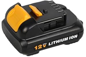 SEILYLANKA para Dewalt batería de Herramienta eléctrica 12V 10.8V 2500mAh DCB120, DCB100, DCT410S1, DCT414S1, DCL510, DCF610, DCF610S2, DCD710, DCF813S2, DCF815