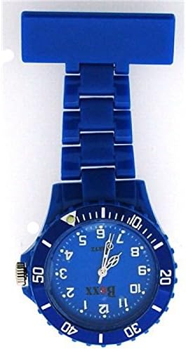 Boxx Funky Pinky Purple Rotating Bezel Nurses Fob Watch Boxx418
