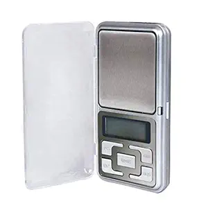 LUCKY Digital Pocket Scale 0.1Gm to 200Gm for Jewellery Weighing (Silver)