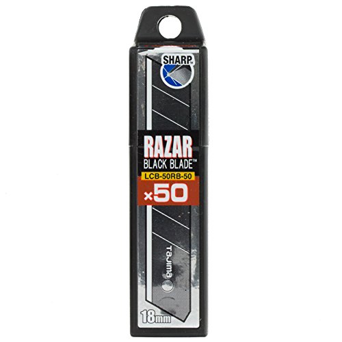 Tajima Razar Black 18 mm Klingen, Box mit 50, 1 Stück, TAJ-10312 - 2