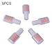 Elite99 5 Bottles Strong Adhesive Nail Art Glue Professional False Acrylic Quick Drying 10g