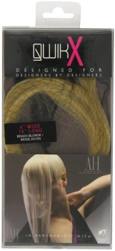 Qwik X 100 Percent Indian Remi Human Hair Tape Hair Extensions Colour 22/ 25 Beach Blonde/ Light Blonde 41cm