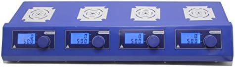 NEWTRY JK-MSH-Pro-4A 4 Heads Units Digital Display 20L Magnetic Stirrer 100-1500rpm Lab Magnetic Mixer without Heating Function ()