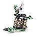 SODIAL(R) Professional Green Tattoo Machine Gun for Shader Liner 8 Wrap Coils