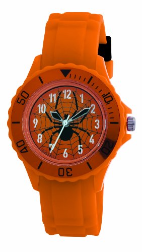 Tikkers Jungen-Armbanduhr Analog Plastik orange TK0032