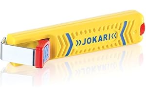 AGHASATURIS JOKARI J10160 - Cuchillo pelacables Secura Nº 16 (Ø 4-16 mm), Multicolore