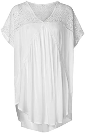 Morwind™ Cover Up For Beach Wear, Women Fashion Lace Bathing Suit Bikini Swimwear Beach Swimsuit Smock Sexy, Cover Up Smock Tunic Dress (S)