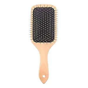 MISS & MAM Anti-Bacterial Bamboo Hair Brush anytime Styling - Detangling Hair Comb for Men & Women