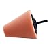 Produktbild Lodenlli Polieren Schaum Schwamm Polieren Kegel Shaped Polieren Pads Für Auto Radnabe Pflege Orabge Farben Metall Pad Weiche Art