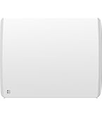 Radiateur Électrique à Inertie Céramique 1000W OXIA - Programmable, Économique - Détection Fenêtre - Sécurité Enfant - Blanc - 55x45x12 Cm