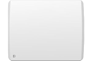 BESTHERM - Radiateur électrique fixe à inertie sèche céramique 1000W Bestherm ARIA horizontal blanc