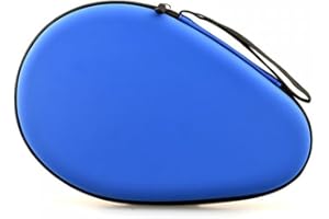 MiOYOOW Étui pour Raquette Tennis Table, Housse pour Raquette Ping-Pong à Coque Rigide étanche, avec Fermeture Éclair pour Raquettes de Ping-Pong