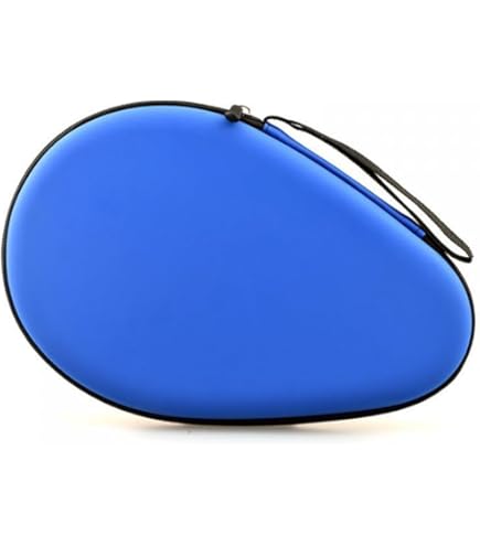 Housse Raquette Ping Pong DONIC Housse De Protection Raquette Tennis De Table - Étui Rigide Noir Avec Poche Velcro Protection Raquette Renforcée