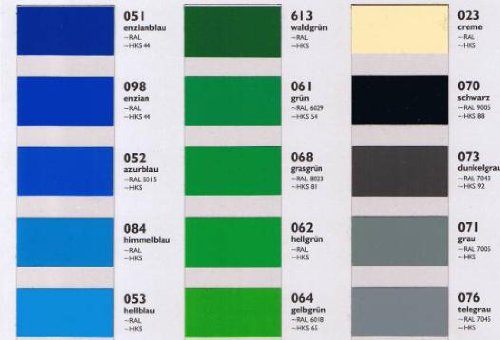 Oracal 651 – Orafol Folie Meterware 31,5 cm Folienhöhe glanz für Küche / Bad / Auto / Dekoration Farbe 10-weiß - 7