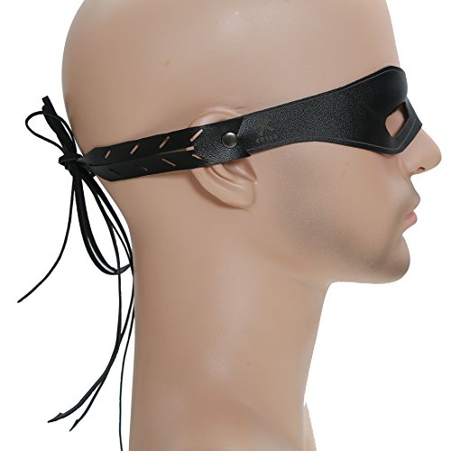 Oliver Maske Cosplay Herren Schwarz Fancy kühlen Cooler Augen Flecken Halloween Mask Kostüm Prop - 3