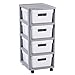 Produktbild Curver Regal INFINITY mit 4 Schubladen