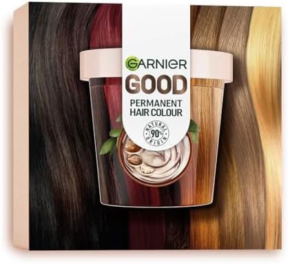 Garnier GOOD Colorazione Permanente, Refill Kit, Tinta Permanente, Per un Colore Intenso e Brillante, Fino a 8 Settimane, Senza Ammoniaca, Colore: 8.0 Biondo Miele