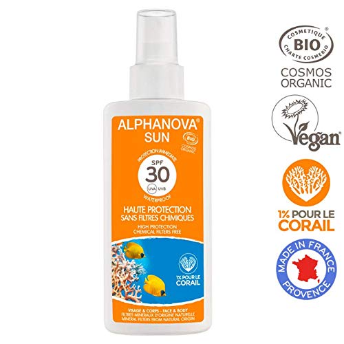 ijsalut - crema solar corporal f30 bio alphanova 125 ml