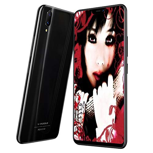 Teléfono Móvil 5,84" 19:9 2GB RAM 16GB ROM,13MP Cámara Trasera,3800mAh Batería Dual Sim Desbloqueo Facial/GPS 3G Moviles Libres Baratos V Mobile A2 Lite (2GB RAM+16GB ROM, Negro)