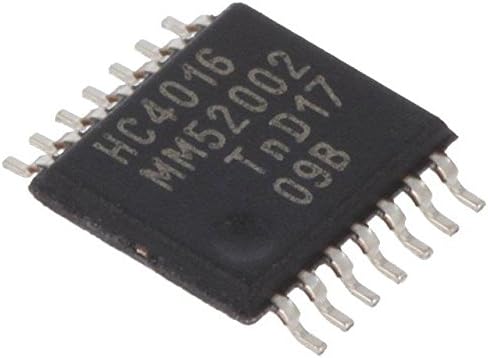 2x 74HC4016PW.112 IC digital analog, switch Channels4 SMD TSSOP14 Series