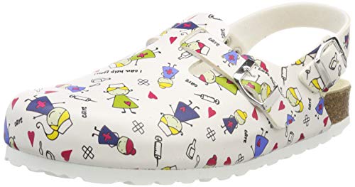 Preisvergleich Produktbild Weeger Damen 41610 Arbeitsclogs, Weiß Schwester, 39 EU