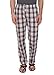 Nick&Jess Mens Brown Checkered 100% Cotton Pyjamas RS.415.00