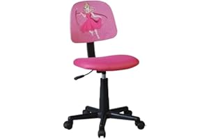 CASA VITAL Silla de oficina para niños, color rosa